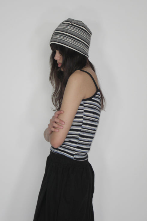 【RESTOCK】MULTI BORDER CAMISORE -BLUE-